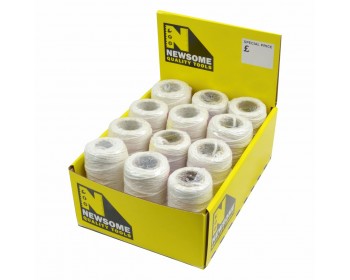Box of Small Cotton String Spools